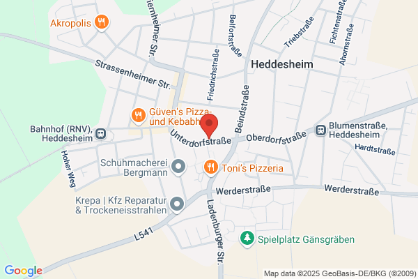 VR Bank Rhein-Neckar eG - Geldautomat Filiale Heddesheim
