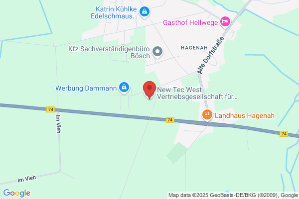 New-Tec West Vertriebsgesellschaft für Agrartechnik mbH in Heinbockel