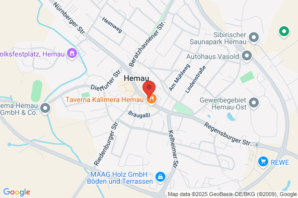 Raiffeisenbank im Oberpfälzer Jura eG - Geschäftsstelle Hemau