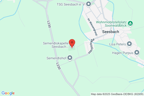 Semendiskapelle Seesbach - Evangelische Kirchengemeinde Mittlere Nahe
