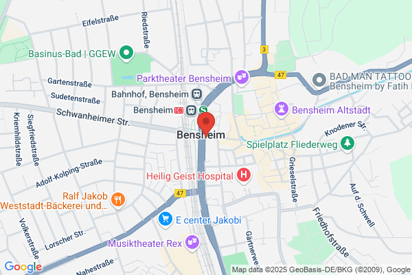 Volksbank Darmstadt Mainz, Filiale Am Rinnentor, Bensheim