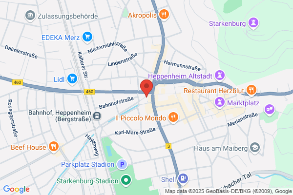 Volksbank Darmstadt Mainz, Filiale Ernst-Schneider-Straße, Heppenheim