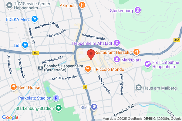 Volksbank Darmstadt Mainz, SB-Filiale Wilhelmstraße, Heppenheim