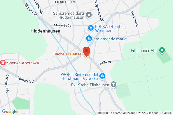 Bäckerei Hensel GmbH Filiale Hiddenhausen