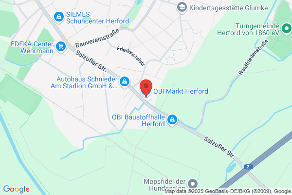 OBI Baustoffhalle Herford