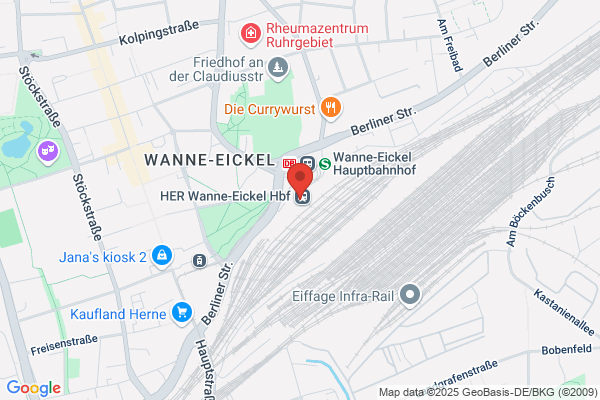 Geiping Wilhelm GmbH & Co.KG Bäckerei im HBf Wanne Eickel