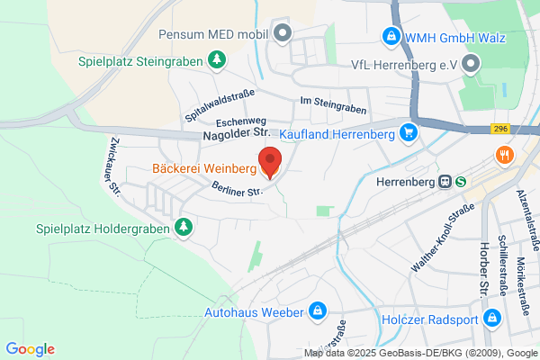 Weinberg GmbH Bäckerei Konditorei