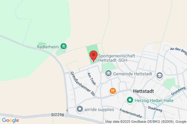 Sportgemeinschaft Hettstadt Geschäftsstelle