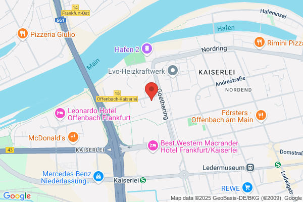 B&B HOTEL Offenbach-Kaiserlei