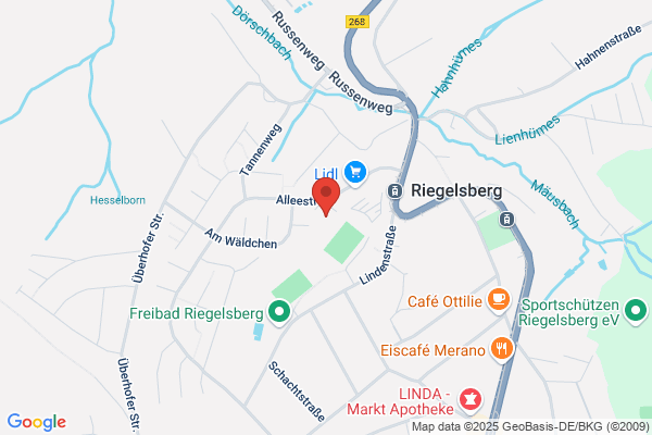 Das Restaurant Riegelsberghalle