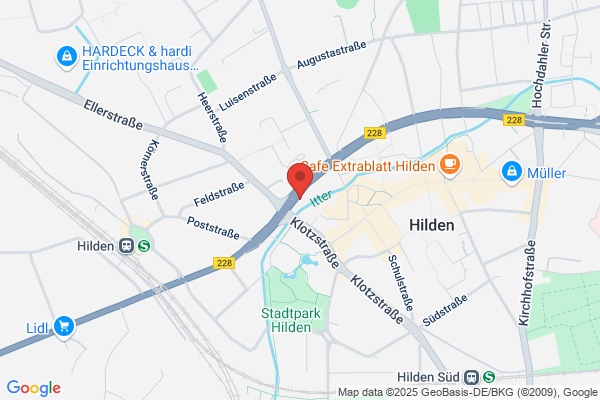 Geschlossene Geschäftsstelle