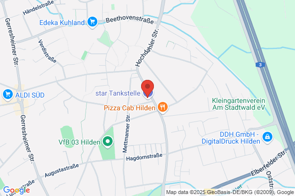 Sparda-Bank SB-Center Hilden Star-Tankstelle