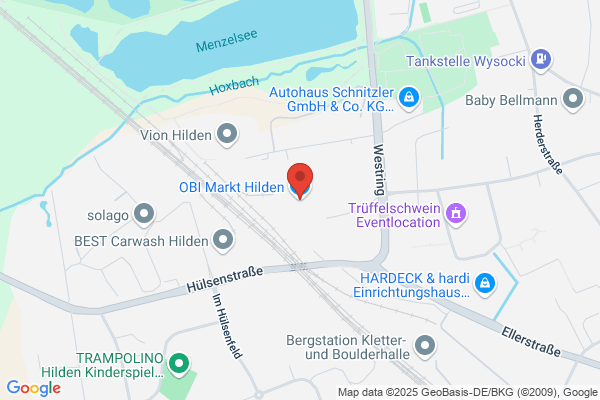 OBI Holzzuschnitt-Service im Markt Hilden