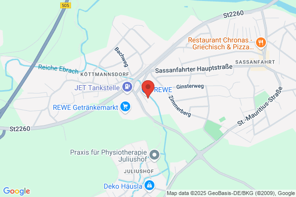 VR Bank Bamberg-Forchheim, Autoschalter (Sassanfahrter Hauptstraße / REWE)
