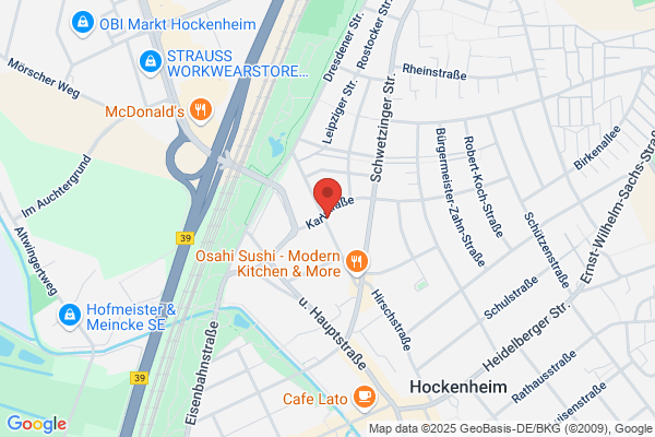 Bühler Schlüsseldienst - Standort Hockenheim