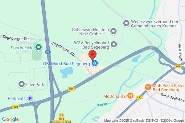 OBI Mietgeräte und Werkzeugverleih Bad Segeberg