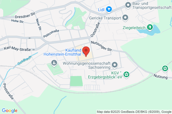 Mobilblitz Hohenstein-Ernstthal Kaufland
