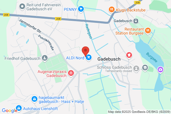 VR Bank Mecklenburg, Geldautomat Gadebusch