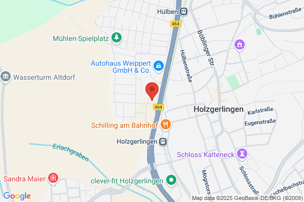 Tankstelle am Supermarkt