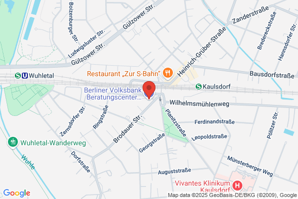 Berliner Volksbank Beratungscenter Kaulsdorf