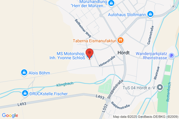 Schloß, MS Motorshop, Auto-Motorrad, Reifen u. Zubehör.