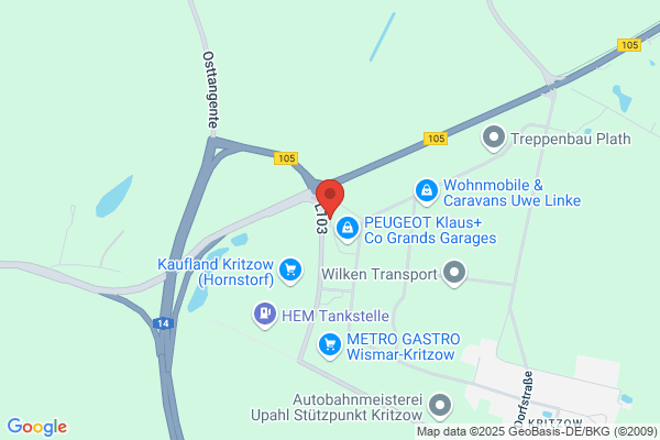 TÜV NORD Station Wismar-Kritzow
