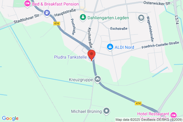 Tankstelle Pludra