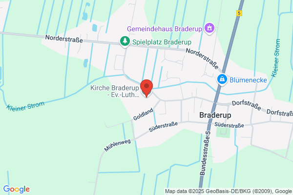 Kirche Braderup - Ev.-Luth. Kirchengemeinde Braderup-Klixbüll