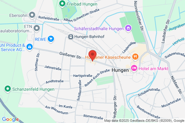 Speisegaststätte, Deutsches Haus Hungen, Inh. Doris Hofmann