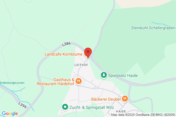 Irmgard Landcafe Kornblume