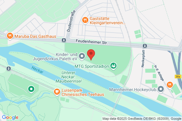 SG Mannheim Sport-Gemeinschaft Mannheim, Vereinslokal