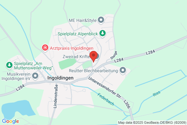 Raiffeisenbank Bad Schussenried-Aulendorf eG, Geschäftsstelle Ingoldingen