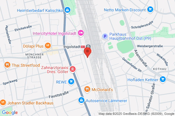 SIXT Autovermietung Ingolstadt Hauptbahnhof