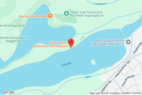 Donau-Ruder-Club-Ingolstadt e.V. Bootshaus Cafe Am Stausee