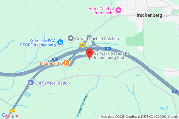 Serways Raststätte Irschenberg Süd