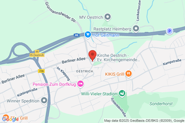 Kirche Oestrich - Ev. Kirchengemeinde Oestrich-Dröschede