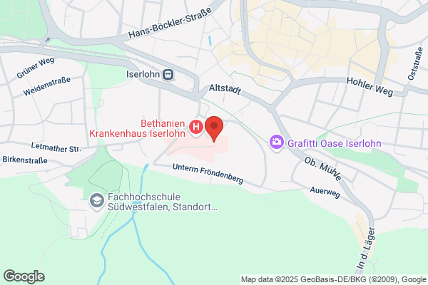 Kardiologie - Klinik für Innere Medizin am AGAPLESION EV. KRANKENHAUS BETHANIEN ISERLOHN