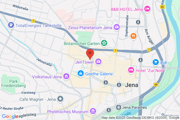 Volksbank eG Gera Jena Rudolstadt, Hauptstelle Johannisplatz Jena