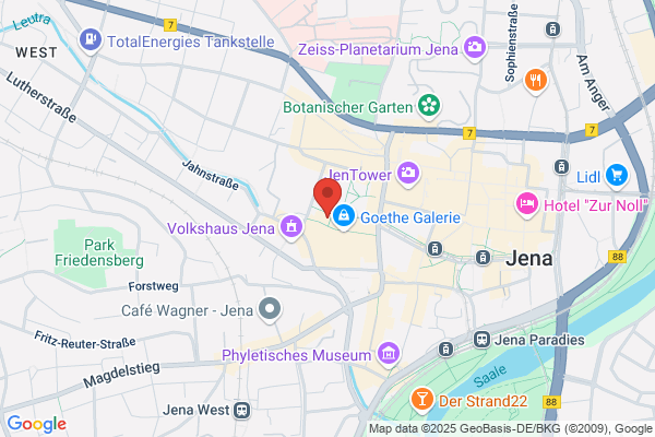 Volksbank eG Gera Jena Rudolstadt, SB Standort Goethegalerie Jena