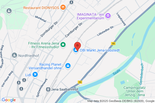OBI Holzzuschnitt-Service im Markt Jena-Löbstedt
