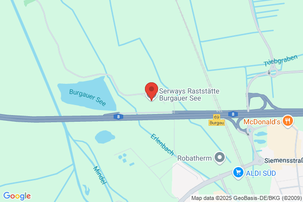 Serways Raststätte Burgauer See