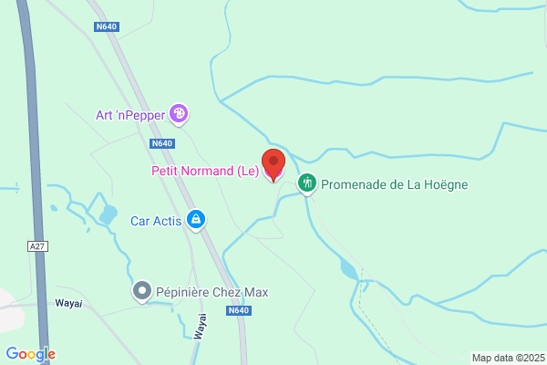 Le petit Normand am Golfplatz
