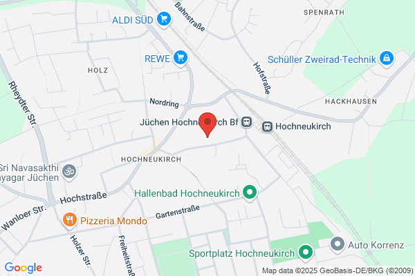 Kirche Hochneukirch - Evangelische Kirchengemeinde Otzenrath-Hochneukirch
