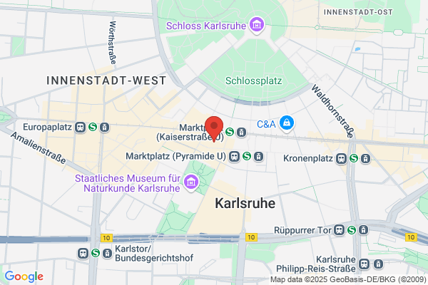 Badische Backstub' (Karstadt Eingang Ritterstraße)