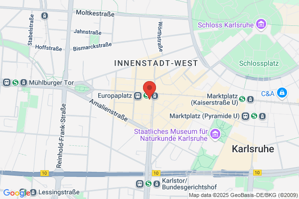 HANS IM GLÜCK - KARLSRUHE Postgalerie