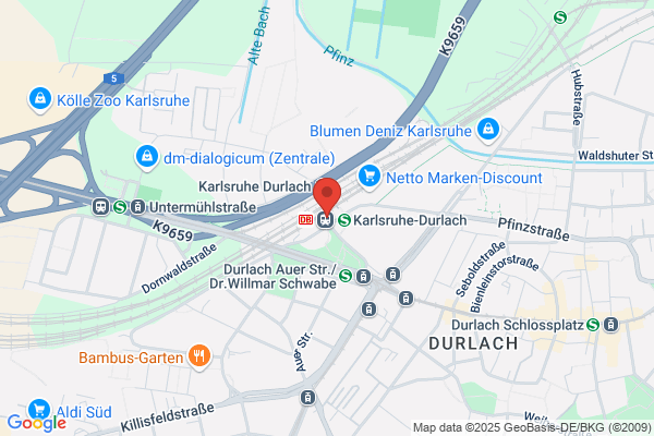 Schmitt & Hahn Buch und Presse im Bahnhof Karlsruhe Durlach