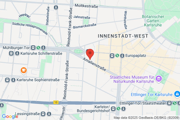 Ferienwohnung im Zentrum von Karlsruhe