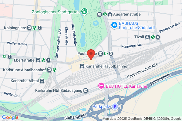 DB BahnPark Parkplatz Hauptbahnhof Vorplatz P4