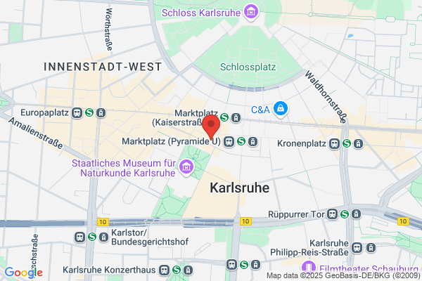 Parkhaus GALERIA Karlsruhe