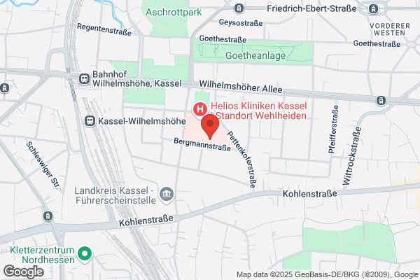 Therapiezentrum in den DRK-Kliniken Nordhessen